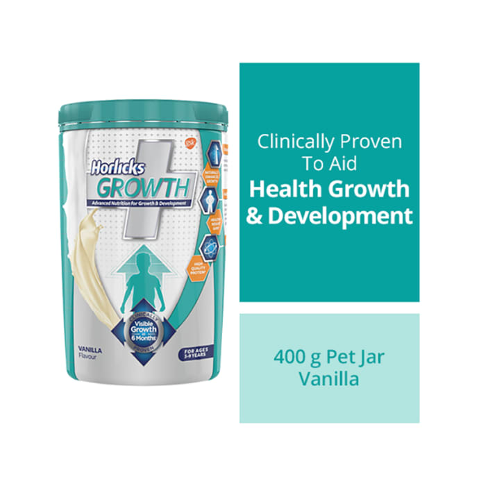 Horlicks growth plus powder vanilla